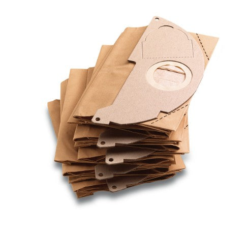 PAQUET DE 5 SACS COMPATIBLES ASPIRATEURS KARCHER A2003/2004/2054/2064