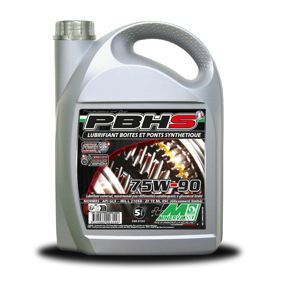 MINERVA PBH EP 75W90 SYNTHESE (LS) 5L