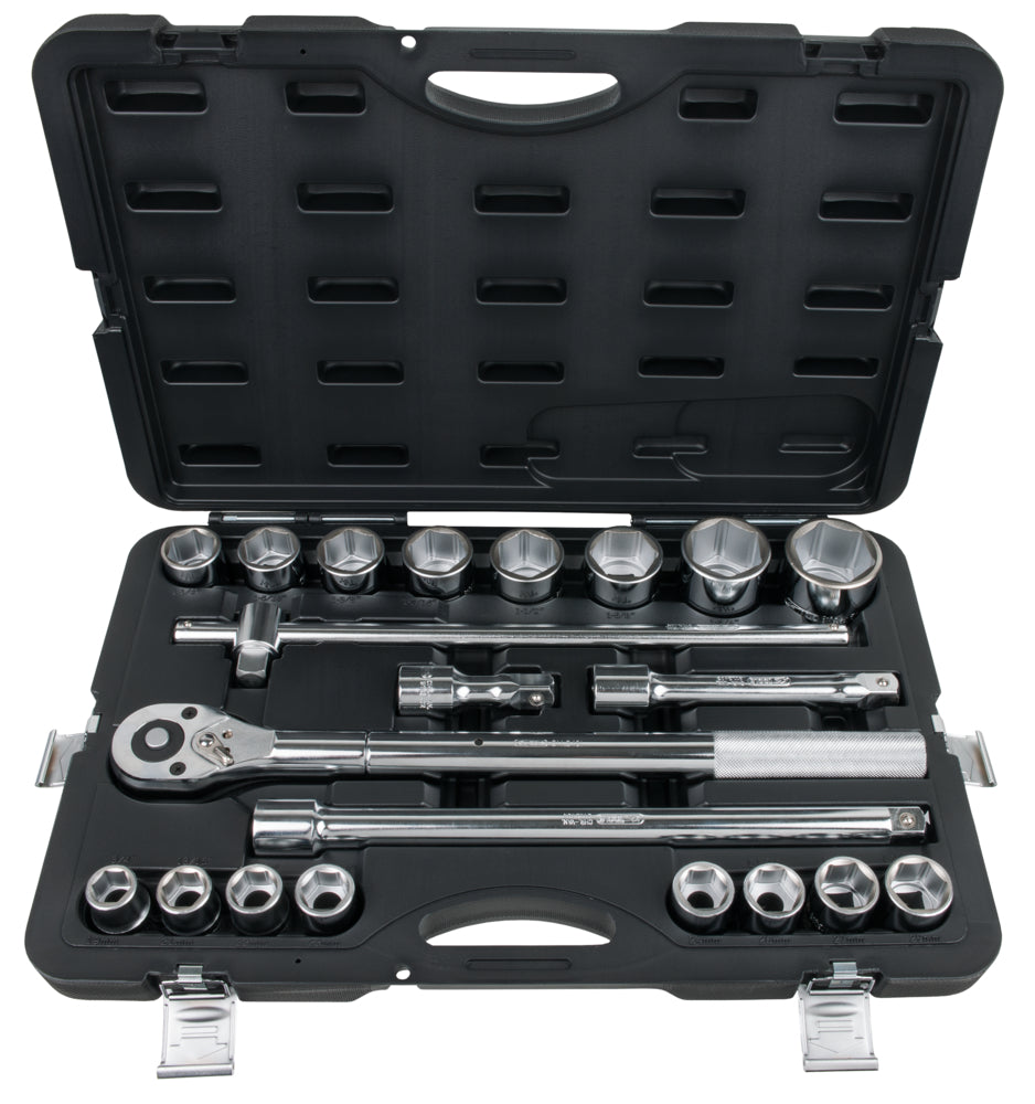 Coffret douilles 6pans, mètres