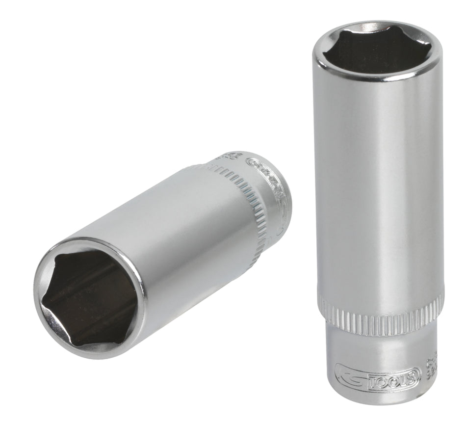 Douille lg. 6pans,  1/4'' 12mm