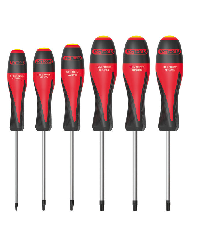 Jeu 6 tournevis ULTIMATE TORX