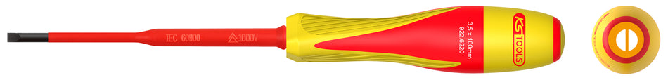 TOURNEVIS FENTE ISOLÉ 1000V - 4.0 X 100 MM