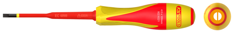 TOURNEVIS FENTE ISOLÉ 1000V - 4.0 X 100 MM