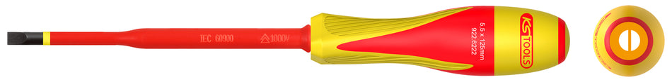 TOURNEVIS FENTE ISOLÉ 1000V - 5.5 X 125 MM