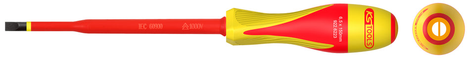 TOURNEVIS FENTE ISOLÉ 1000V - 6.5 X 150 MM