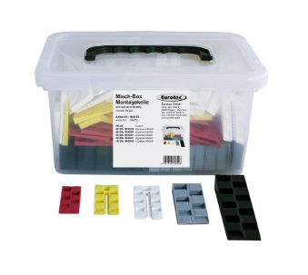 COFFRET D'ASSORTIMENT DE CALES DE MONTAGE AVEC ET