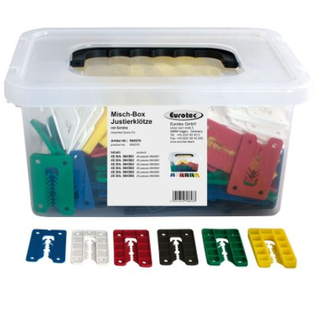 COFFRET D'ASSORTIMENT DE CALES D'AJUSTAGE AVEC FEN