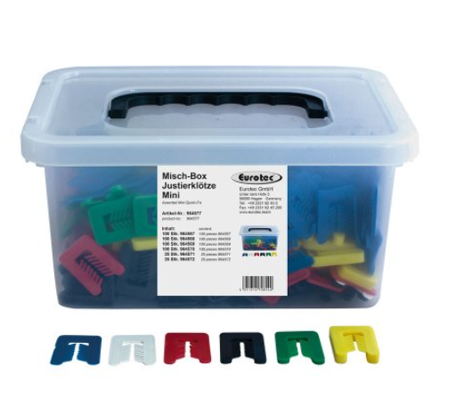 COFFRET D'ASSORTIMENT DE CALES MINI AVEC FENTE