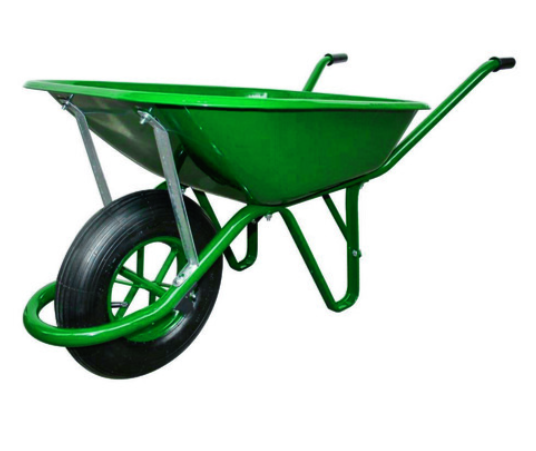 BROUETTE POLYVALENTE VERTE ROUE GONFLABLE 100 L