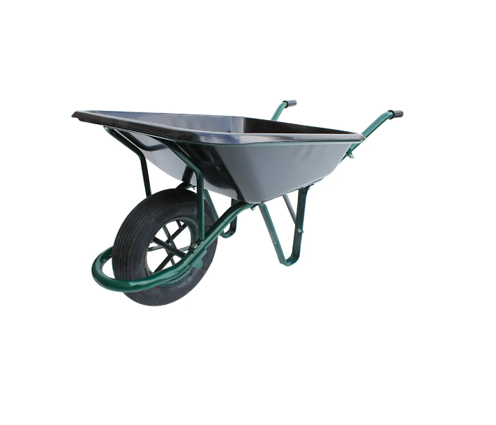 BROUETTE   LA ROBUSTE   ROUE GONFLABLE CRANTÉE 100 L