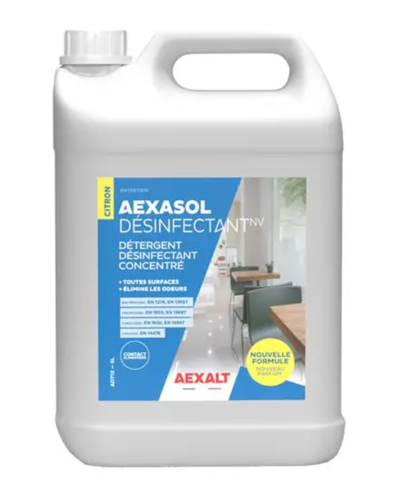 AEXASOL NETTOYANT DÉSINFECTANT PARFUMÉ - 5L - Photo 1