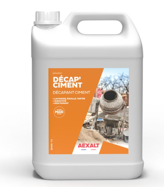 DÉCAP'CIMENT NETTOYANT LAITANCE - 5L