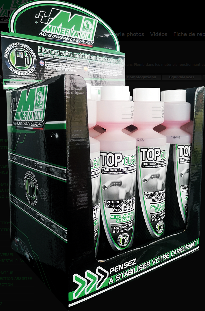 MINERVA TOP CLEAN SANS PLOMB 1/4 L