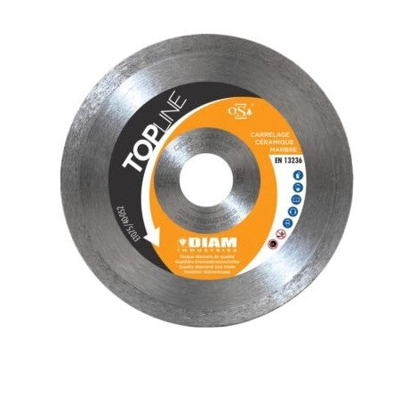DISQUE DIAMANT CARRELAGE ET CÉRAMIQUE Ø 125/22.23 MM