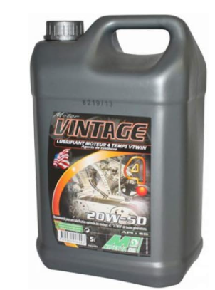 HUILE MOTO VINTAGE 20W50 - 5L