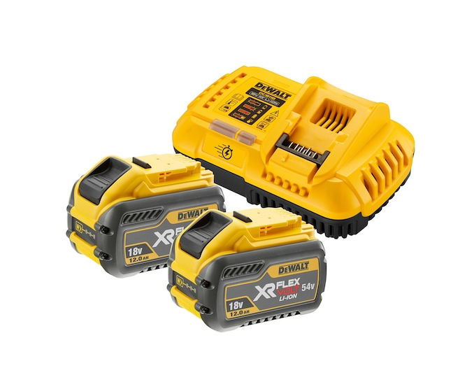 2 BATTERIES LI-ION 18V/54V 12AH/4 AH + CHARGEUR