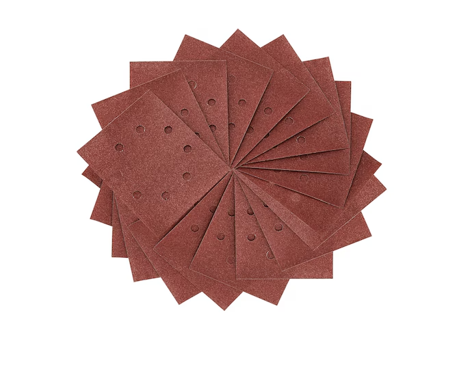 1/4 FEUILLE ABRASIVE - GRAIN 60 - 115 X 140 MM