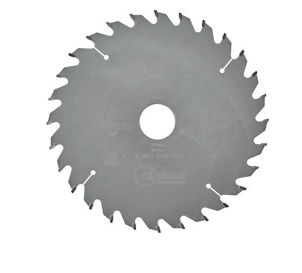 LAME SCIE CIRCULAIRE  - 190 X 30 M - 28 DENTS