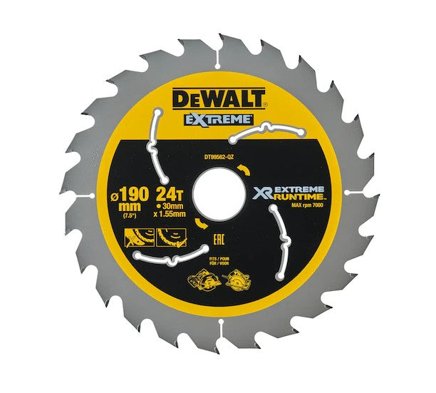 LAME SCIE CIRCULAIRE BOIS- Ø 190 X 30 MM -24 DENTS - Photo 1