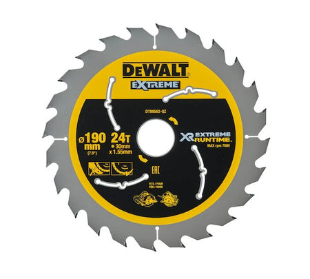 LAME SCIE CIRCULAIRE BOIS- Ø 190 X 30 MM -24 DENTS - Photo 1
