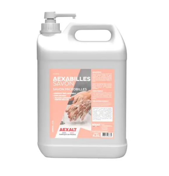 AEXABILLES SAVON MICROBILLES BIDON POMPES - 5L