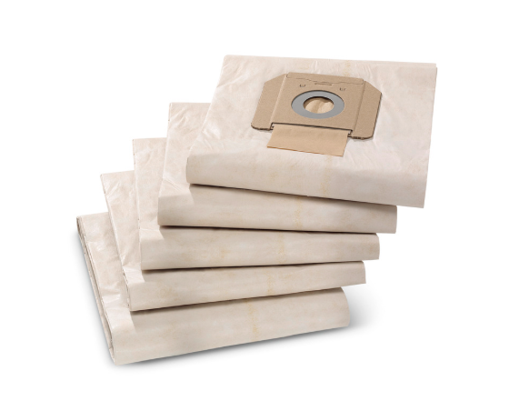 SACS FILTRANTS PAPIER NT48/NT65/NT70/NT72/NT75/NT80/WET VAC - x 5 PCS