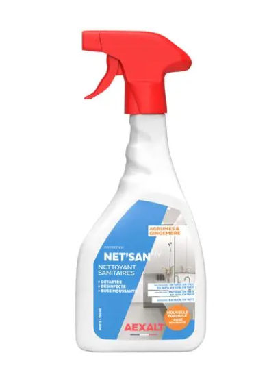 NET'SAN NETTOYANT SANITAIRE VAPORISATEUR - 750 ML