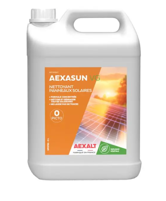 AEXASUN NETTOYANT PANNEAUX SOLAIRES VG - 5L - Photo 1
