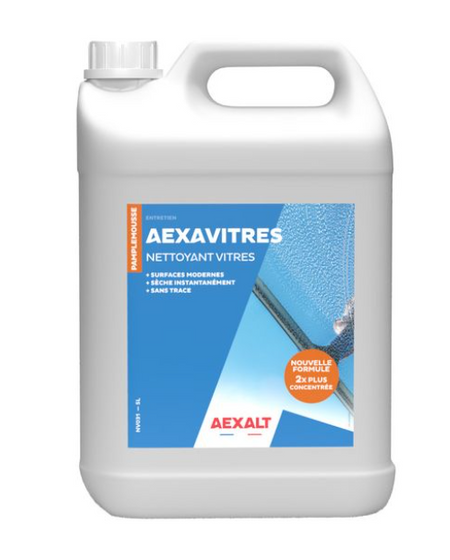 AEXAVITRES NETTOYANT VITRES À L'ALCOOL BIDON - 5L - Photo 1