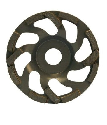 PLATEAU DIAMANTE BÉTON ÉPOXY 1 RANGEE 125MM