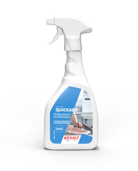 QUICKAEX DÉGRAISSANT ALIMENTAIRE VAPORISATEUR - 750ML