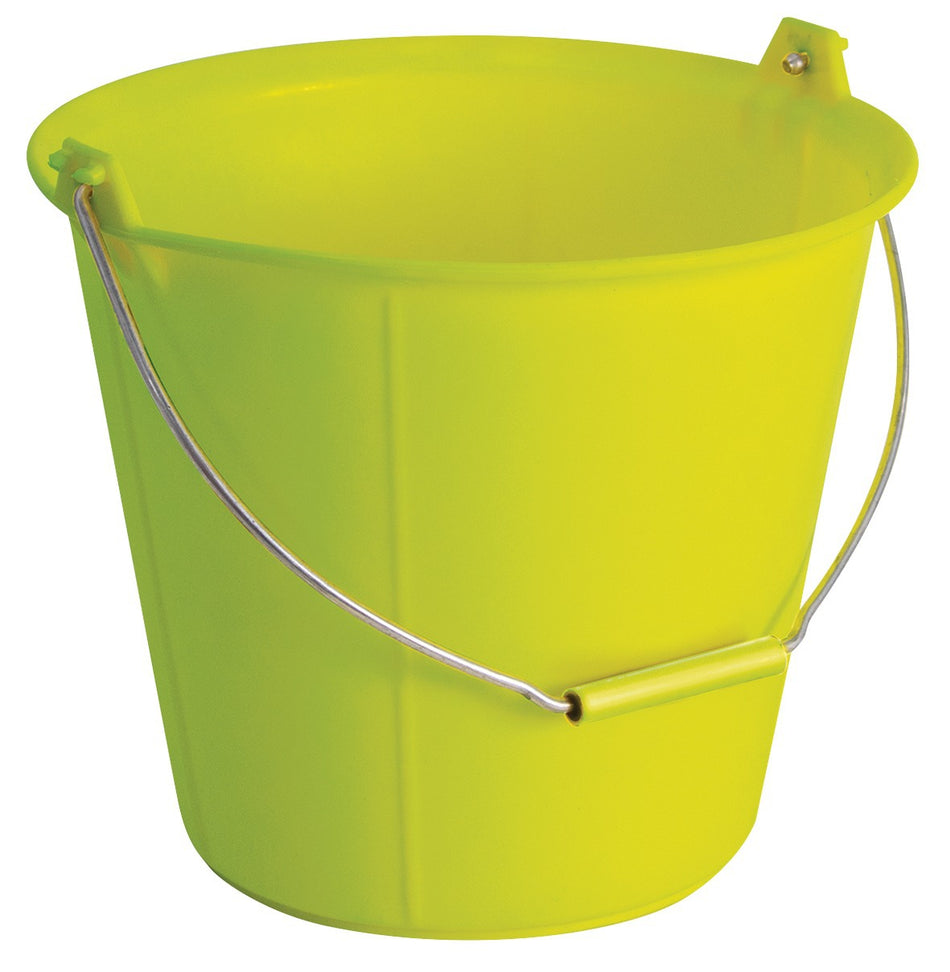 SEAU PRO TALIAFLUO JAUNE 13L  POIGNEE + ERGOTS ANS