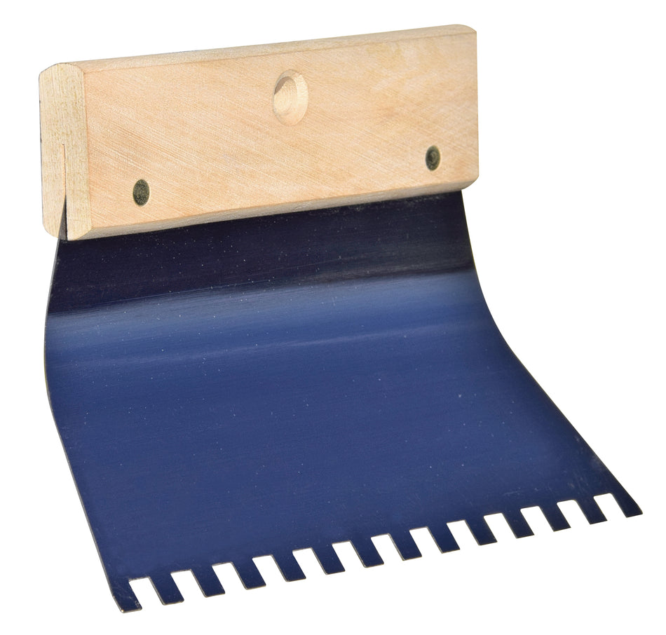 PEIGNE A COLLE 10X10          LAME COURBE LARGEUR