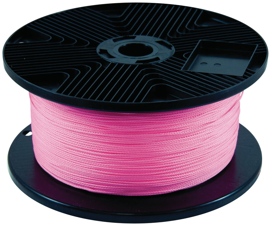 CORDEAU TRÉSSÉ ROSE FLUO - Ø 1.5 MM - 1000 M