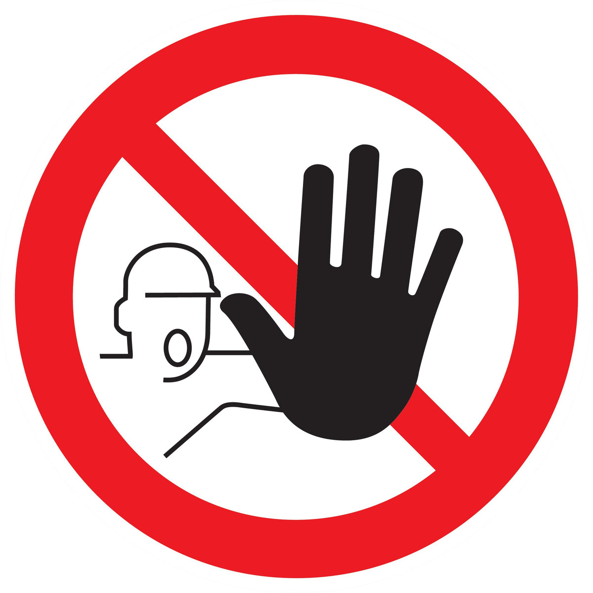 ACCES INTERDIT AUX PERSONNES NON AUTORISEES - Photo 1