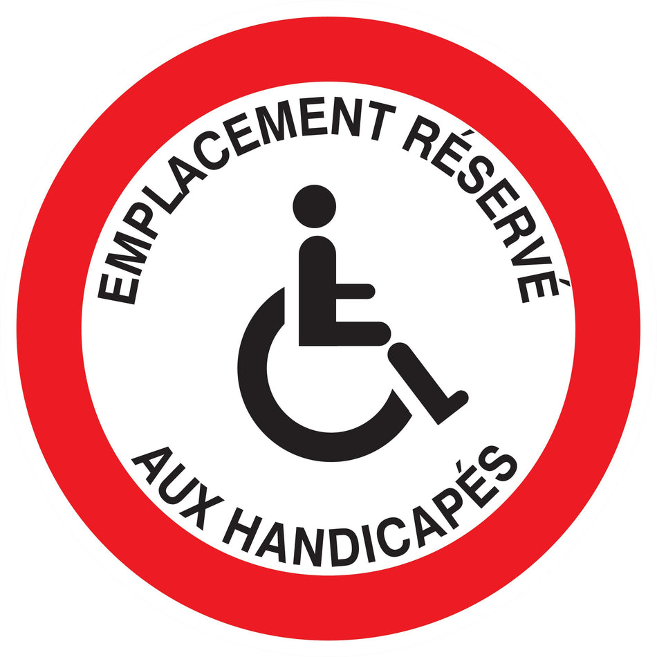 EMPLACEMENT RESERVE AUX HANDICAPES