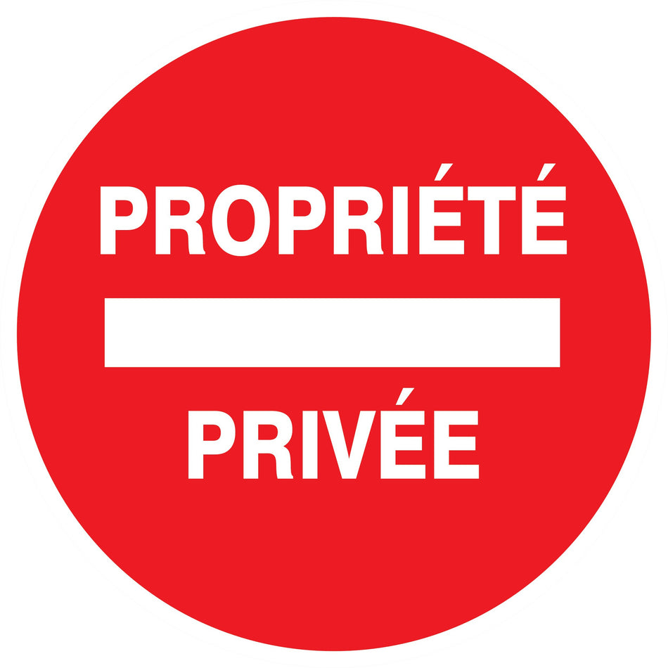 PROPRIETE PRIVEE D.300MM