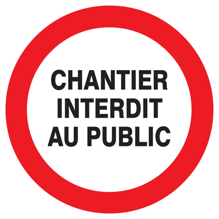 CHANTIER INTERDIT AU PUBLIC D. - Photo 1