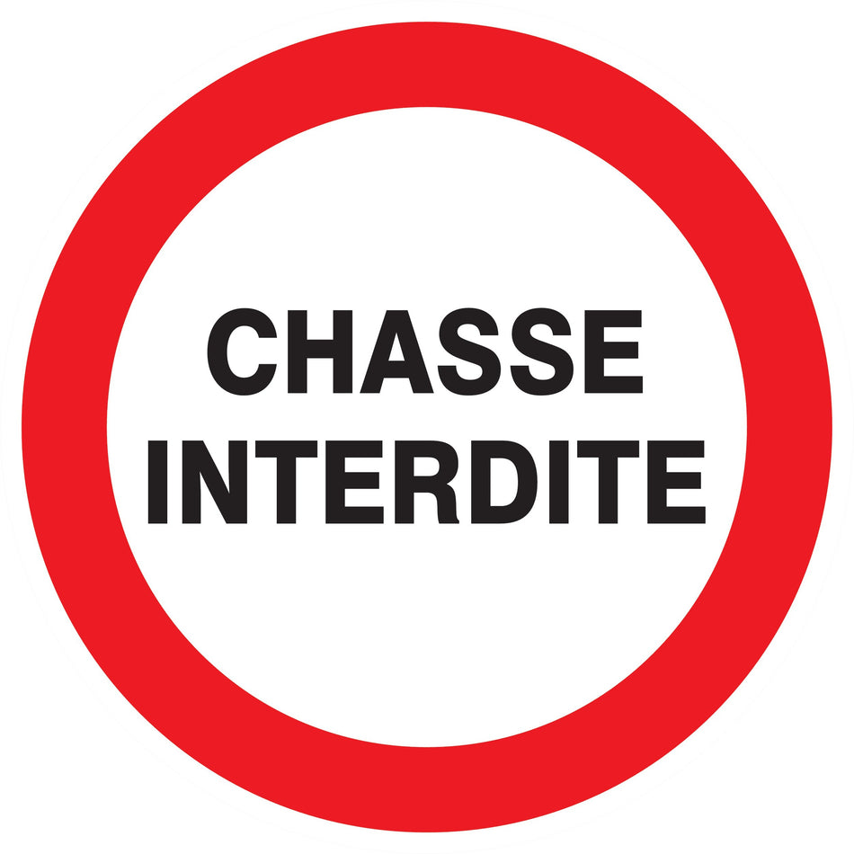 CHASSE INTERDITE D.300