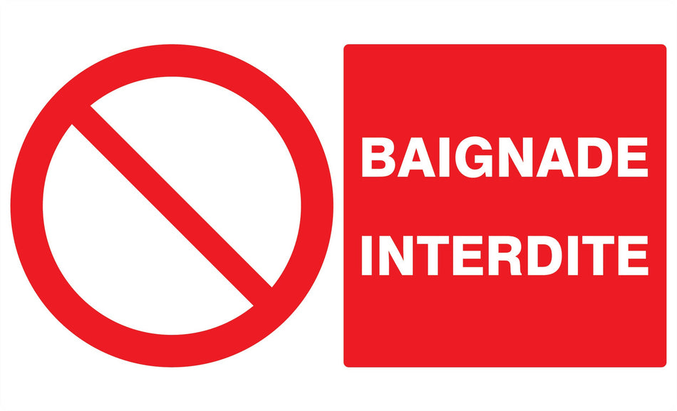 BAIGNADE INTERDITE 330x200