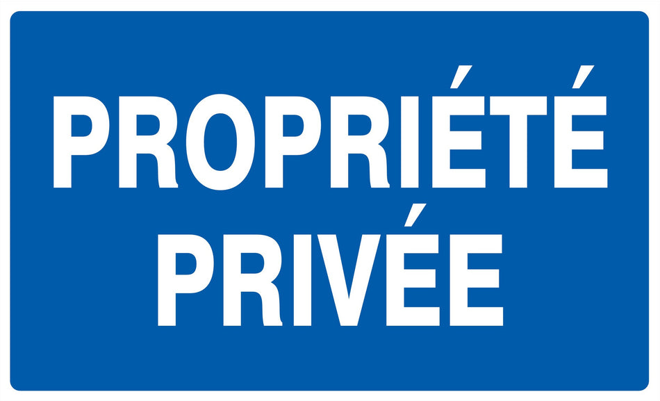 PROPRIETE PRIVEE 330X200MM