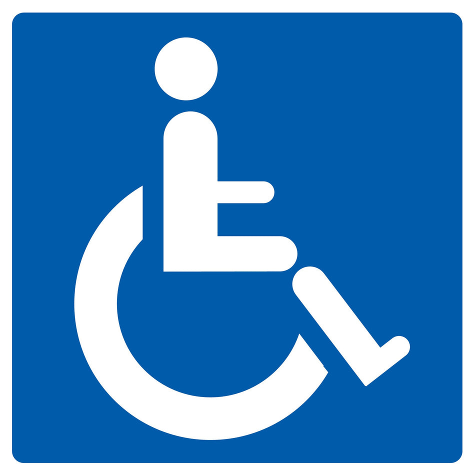 PANNEAU HANDICAPÉS - 200X200MM