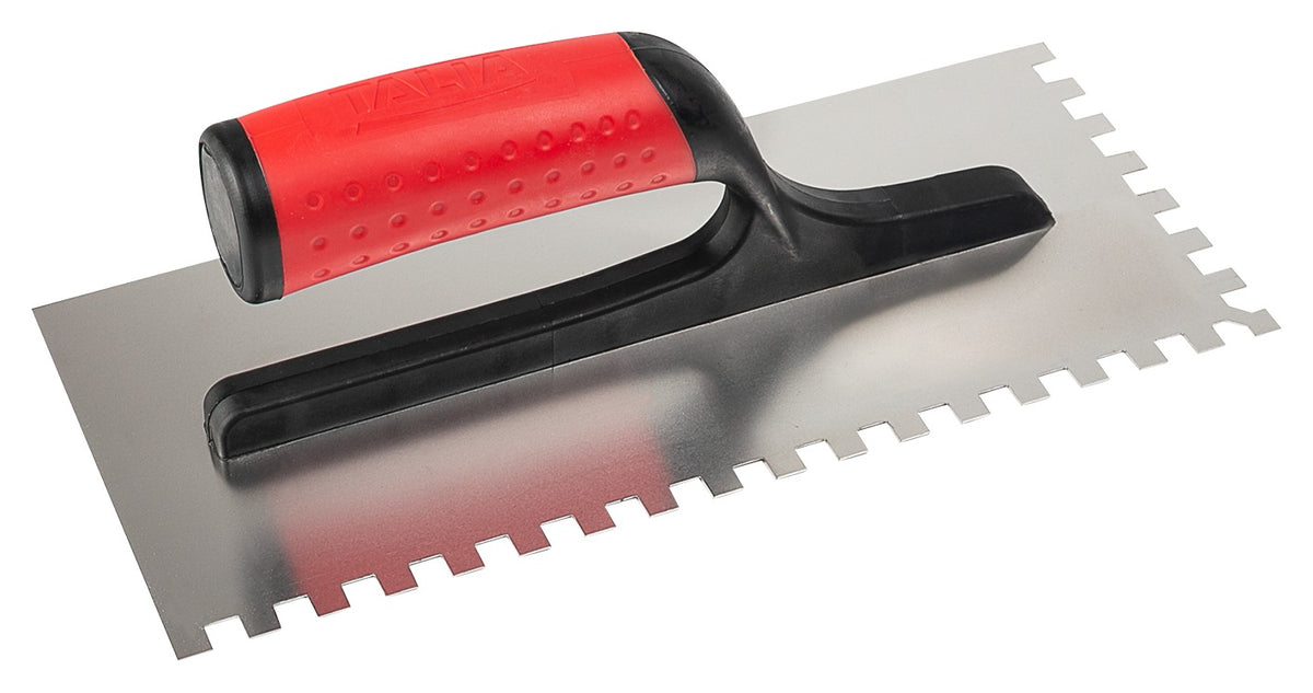 PLATOIR A COLLE DENTS 8X8MM   INOX 28X12(AVEC PORT - Photo 1