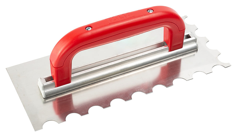 PLATOIR A COLLE 1/2 LUNE20X10 INOX 28X100