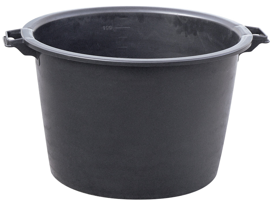 BAC PLATRE ROND NOIR 120 L