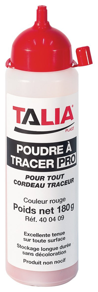 POUDRE A TRACER ROUGE 180G