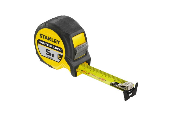 RUBAN DE MESURE CONTROL-LOCK 5 M X 25 MM STANLEY STHT37231-0 - Photo 1