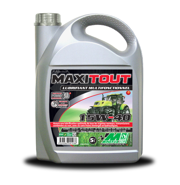 MINERVA HUILE MAXITOUT 15W40 5L