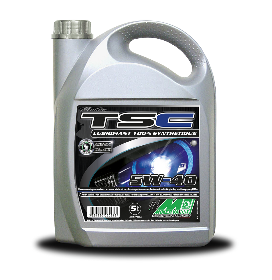 MINERVA TSC SYNTHESE 5W40 5L
