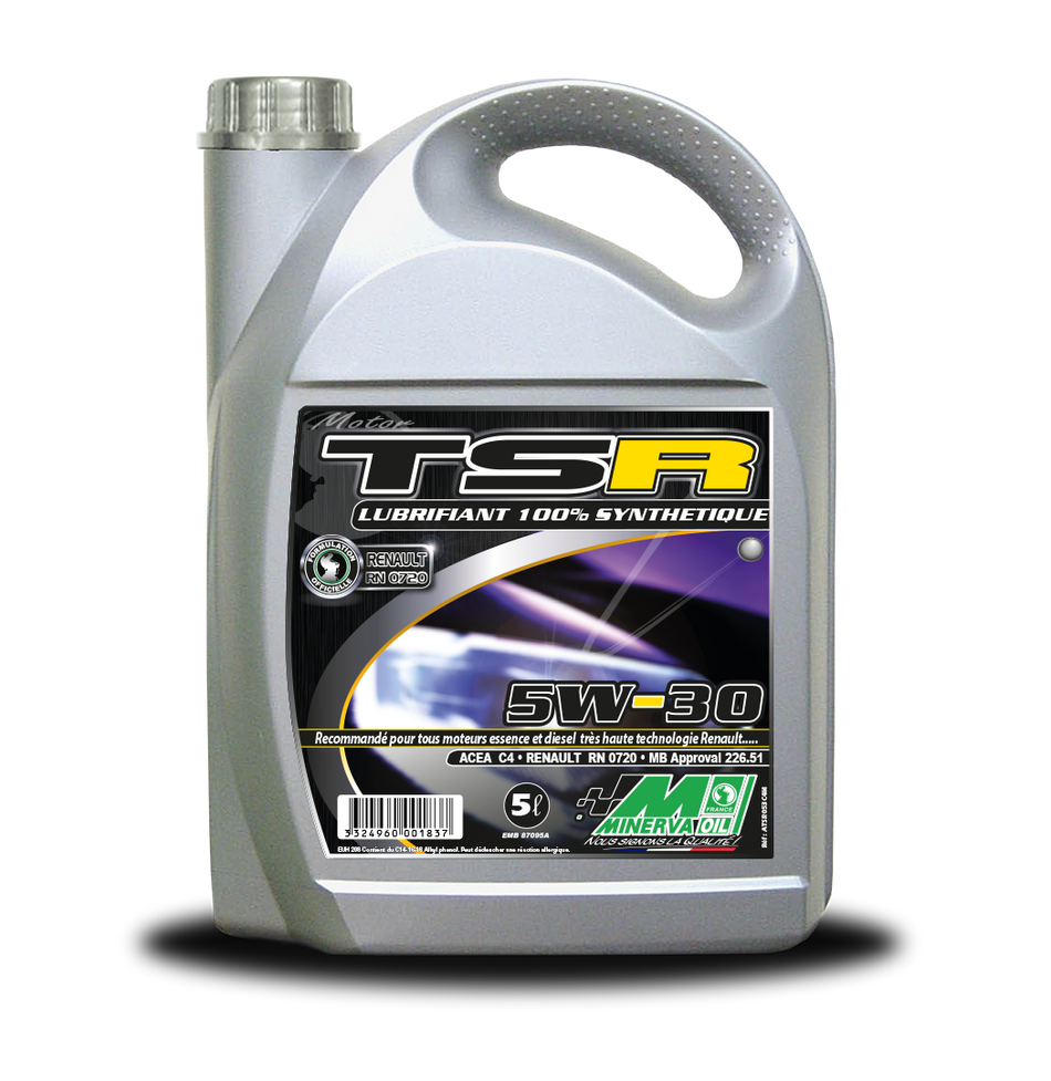 HUILE SYNTHESE TSR 5W30 5L